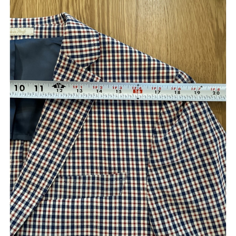 Maestrami Made in Italy Blazer – Men's EU 50 (US 40) – Cotton, Check pattern‎ - Picture 10 of 12